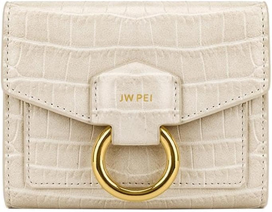 HOTJW PEI Stella Wallet - Ivory Croc