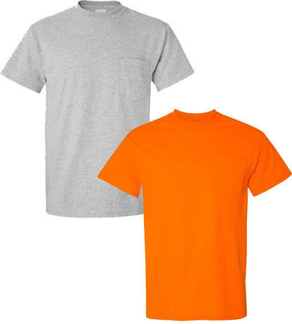 HOTGildan Adult Ultra Cotton T-Shirt with Pocket, Style G2300, 2-Pack
