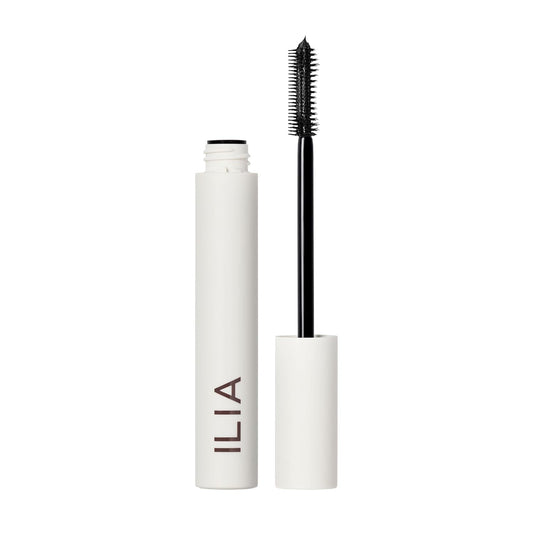 HOTILIA - Limitless Lash Mascara (After Midnight | Soft black) | Lengthen, Lift, Separate | 12-HR Wear | Smudge-Resistant | Conditioning | Safe for Sensitive Eyes, Clean, Cruelty-Free