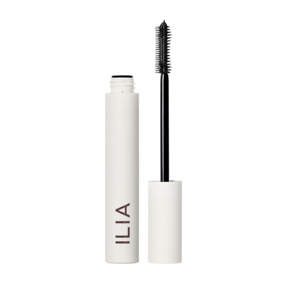 HOTILIA - Limitless Lash Mascara (After Midnight | Soft black) | Lengthen, Lift, Separate | 12-HR Wear | Smudge-Resistant | Conditioning | Safe for Sensitive Eyes, Clean, Cruelty-Free