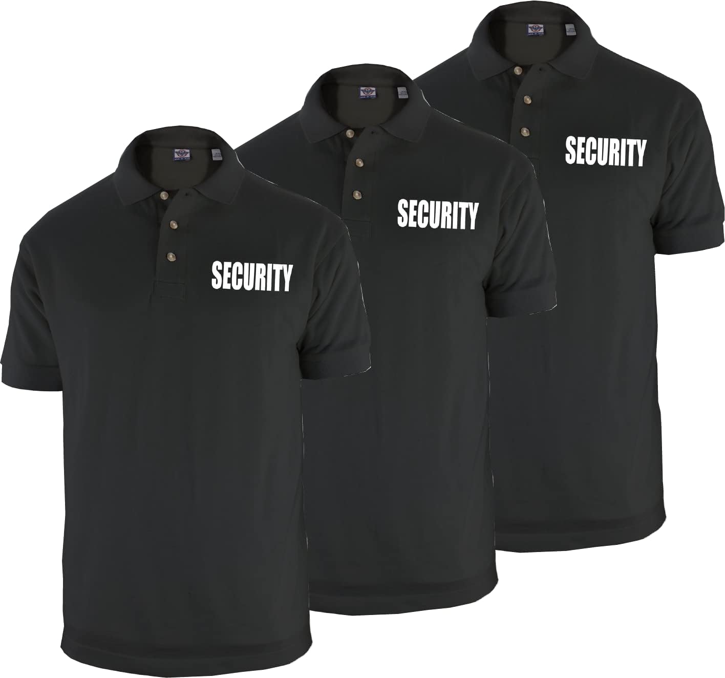 HOTFirst Class Poly Cotton Tactical Polo Shirts - Security Guard Officer Shirt