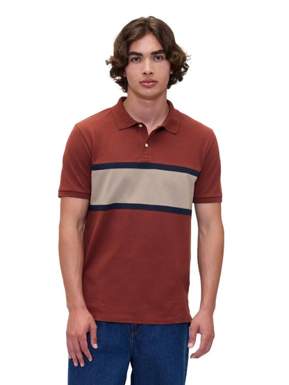 HOTGap Men's Stretch Pique Polo Shirt