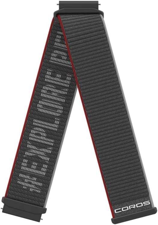HOTCOROS 22mm Watch Band- Only compatible with APEX Pro/APEX 2 Pro/PACE 3/APEX 46mm/PACE Pro/APEX 4 (42mm) / PACE 4 (Black, Nylon)