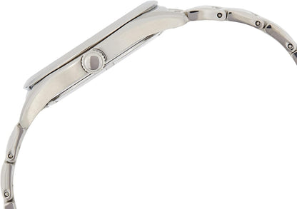 HOTSeiko SUR307 Watch for Men - Essentials - Silver Dial with Sunray Finish, Date Calendar, LumiBrite Hands, Stainless Steel Case & Bracelet, and 100m Water Resistant