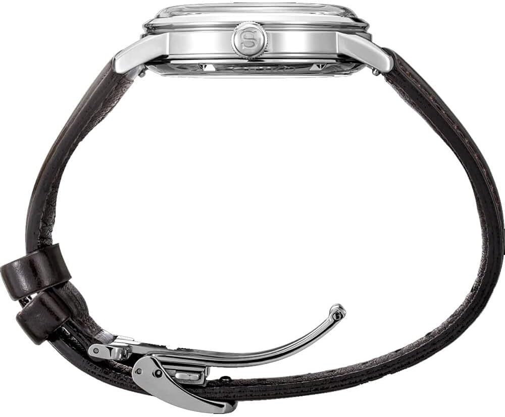 HOTSEIKO Presage Cocktail Time Automatic Watch for Men | Patterned & Gradated Dial, Golden Numerals and Date Calendar, 50m Water-Resistant, 41-Hour Power Reserve