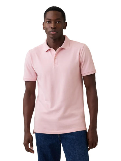 HOTGap Men's Stretch Pique Polo Shirt