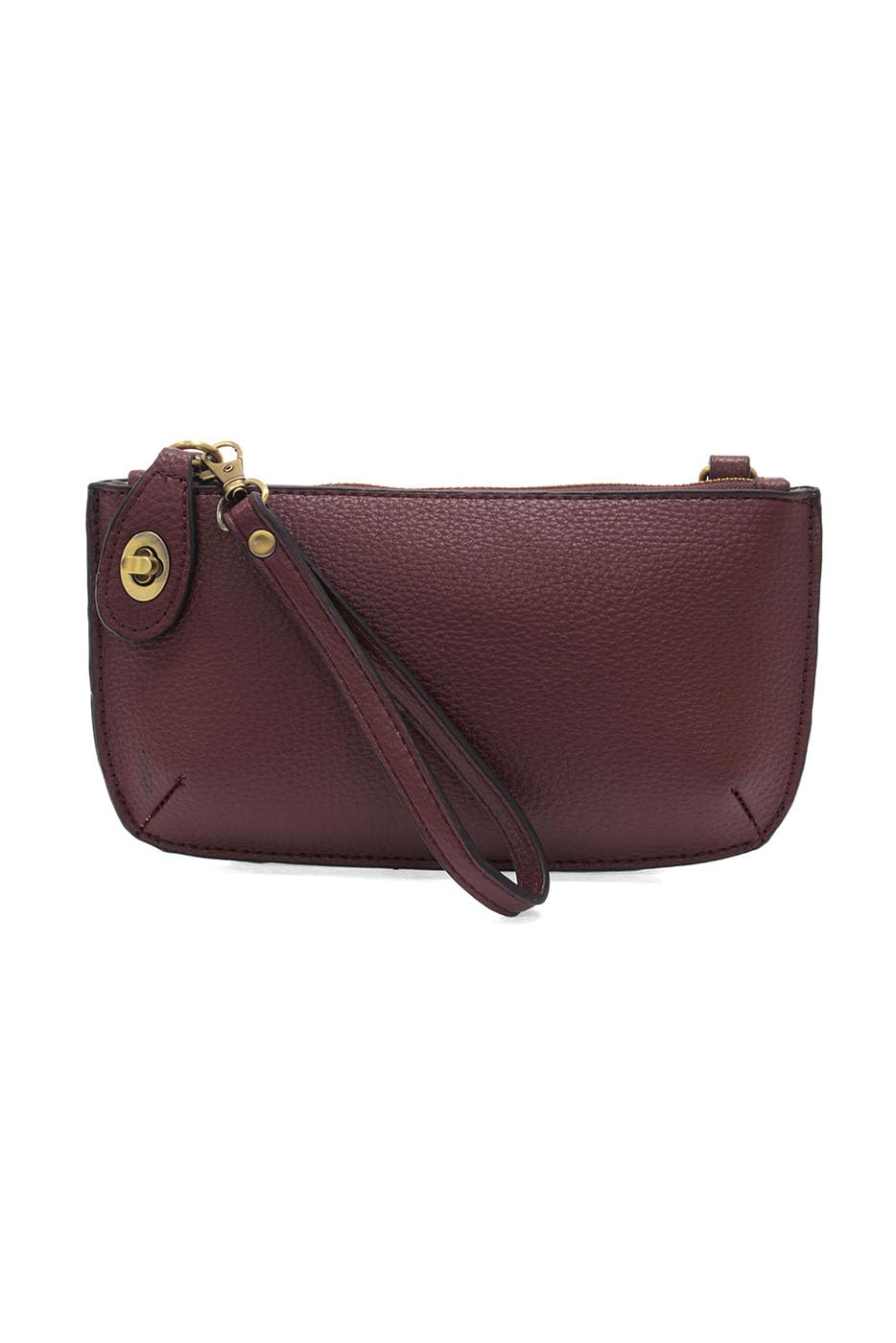 HOTJoy Susan Women's Fashion Purse Mini Crossbody Wristlet Clutch Handbag - Stone