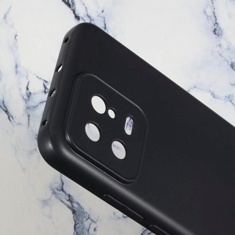 HOTSoft Case Compatible with Xiaomi 13 Special, Slim Shockproof Bumper Protective Back Cover, Anti-Scratch Flexible Shell, Grip-Friendly(Black)