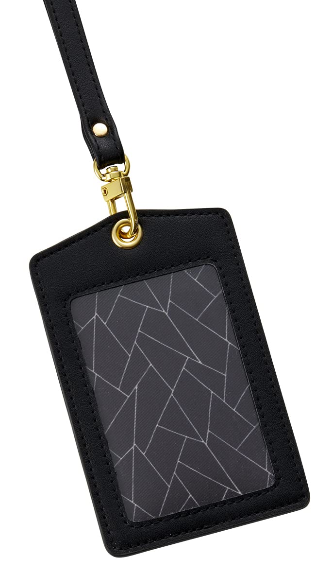 HOTRaymay Fujii GLP1115A Nofes ID Case, ID Card Holder, Vertical Type, Smoky Blue
