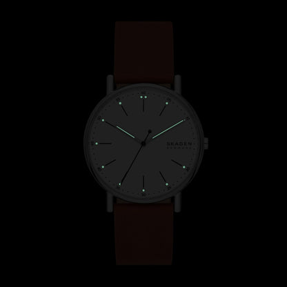 HOTSkagen Signatur Minimalist Stainless Steel Watch for Men