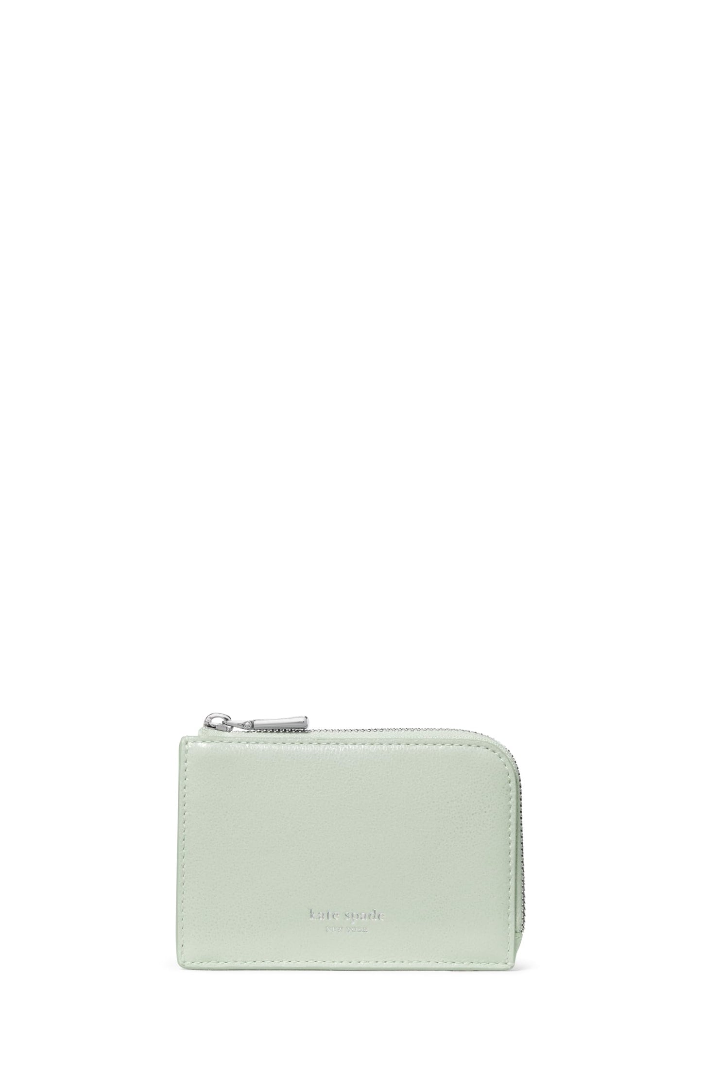 HOTkate spade new york Mini Zip Card Case Pebbled Leather Mini Zip Card Case
