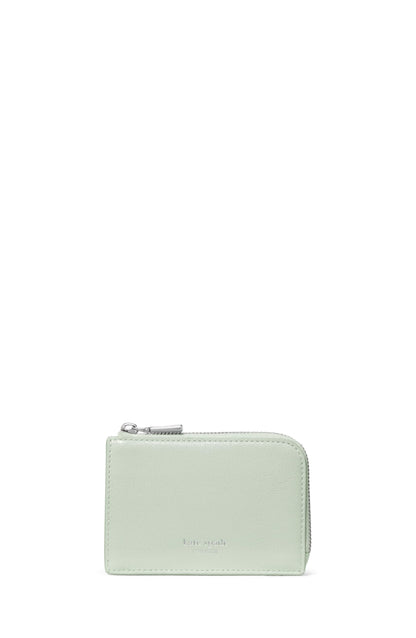 HOTkate spade new york Mini Zip Card Case Pebbled Leather Mini Zip Card Case