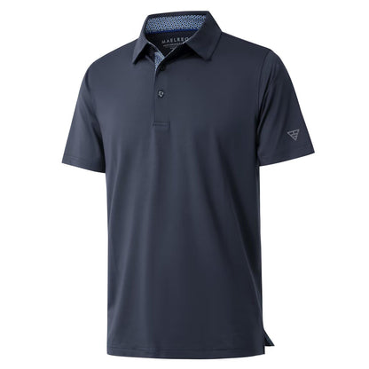 HOTMens Polo Shirts Short and Long Sleeve Casual Solid Stylish Dry Fit Performance Designed Collared Golf Polo Shirts for Men
