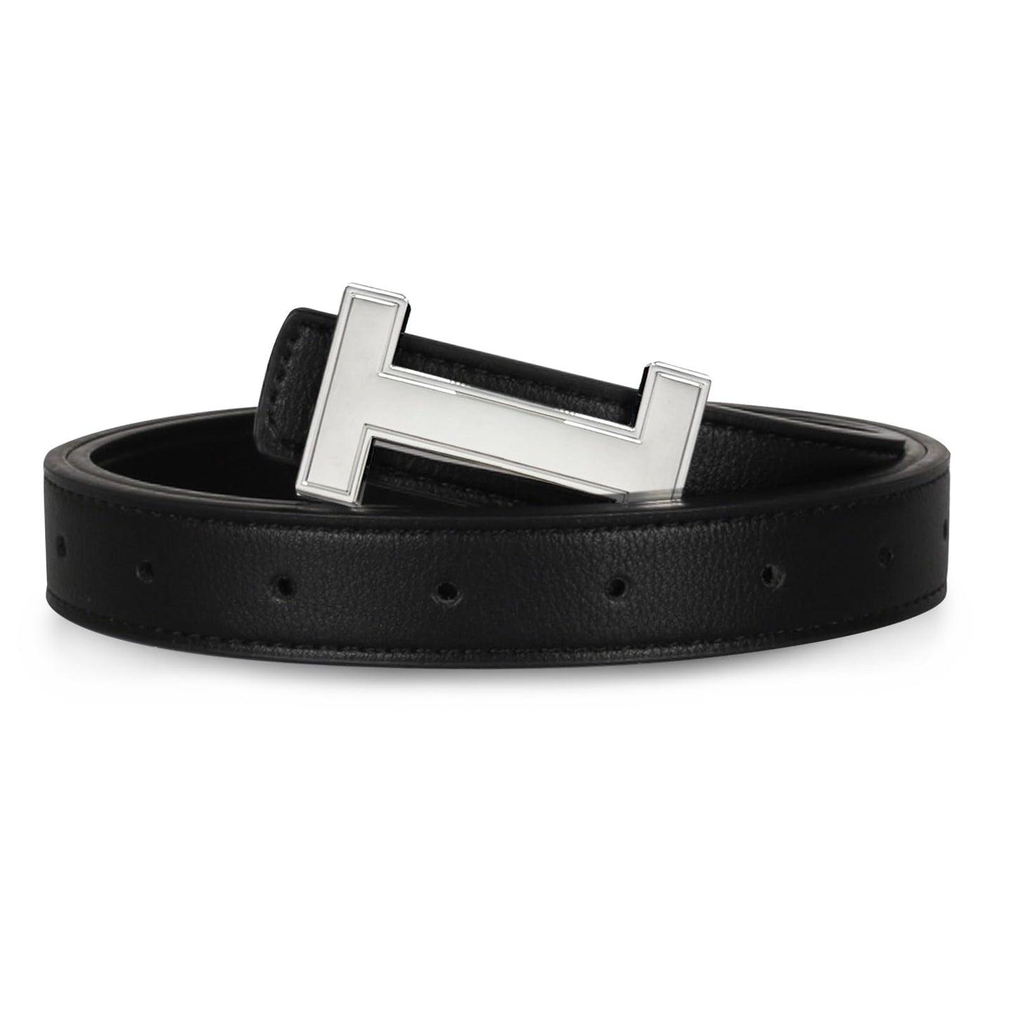 HOTRelang Women's Belts with Gold Buckle, Fashion Waist Band, Elegant Ladies' Belt, Gift for Women