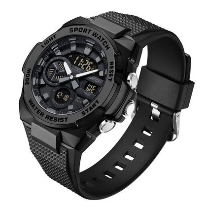 HOTFANMIS Mens Military Multifunction Digital LED Watch Electronic Waterproof Alarm Quartz Sports Watch