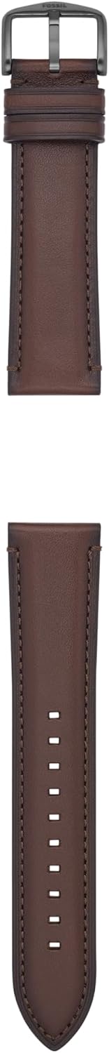 HOTFossil Men's 22mm Dark Brown LiteHide™ Leather Watch Band