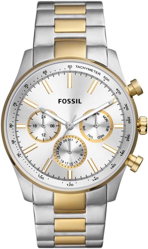 HOTSullivan Multifunction Two-Tone Stainless Steel Watch