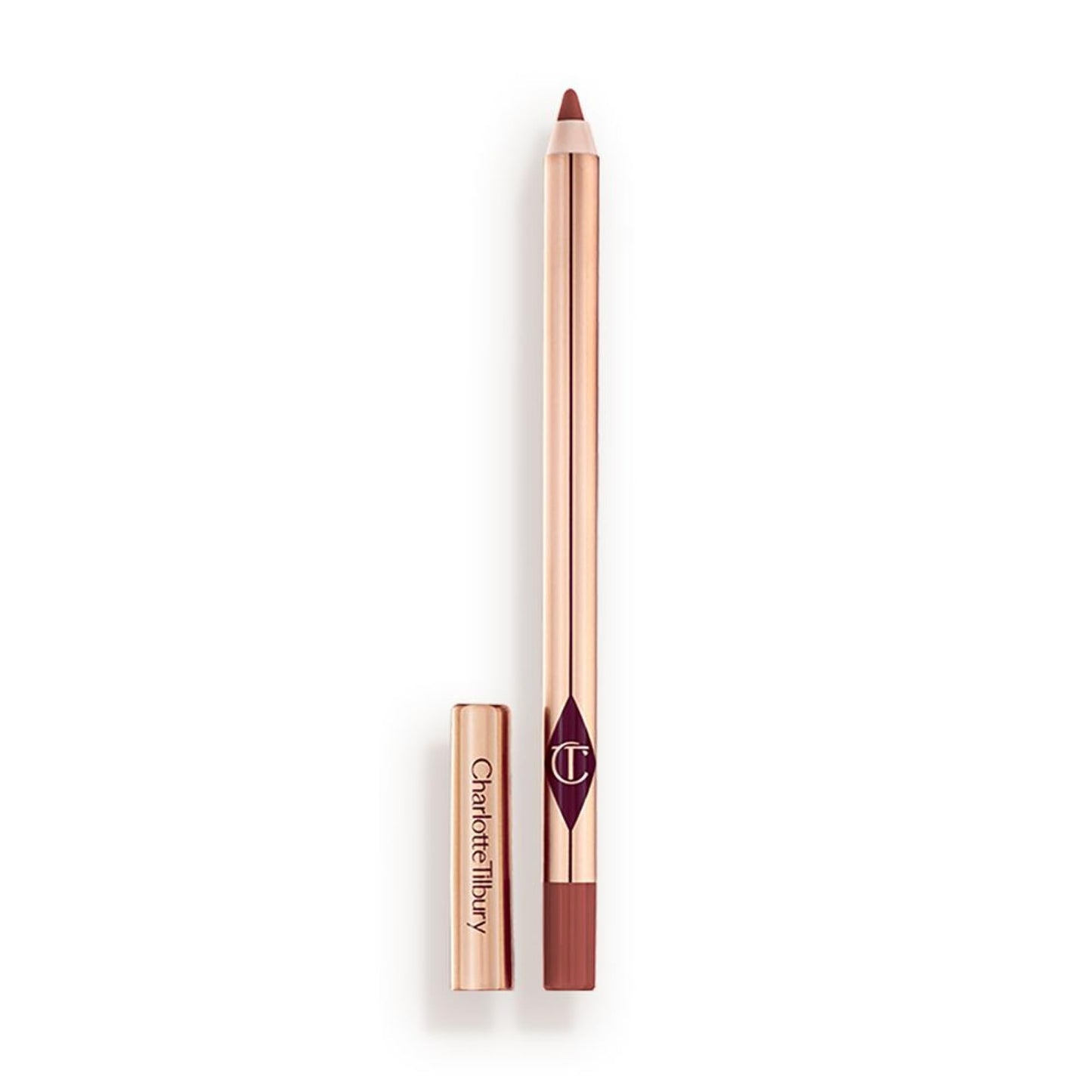HOTCharlotte Tilbury Lip Cheat Lip Liner Pencil - Gives Lips a Fuller-Looking, Defined Pout - Enriched with Jojoba Oil & Hyaluronic Acid - Waterproof, Smudge-Proof & Transfer-Proof