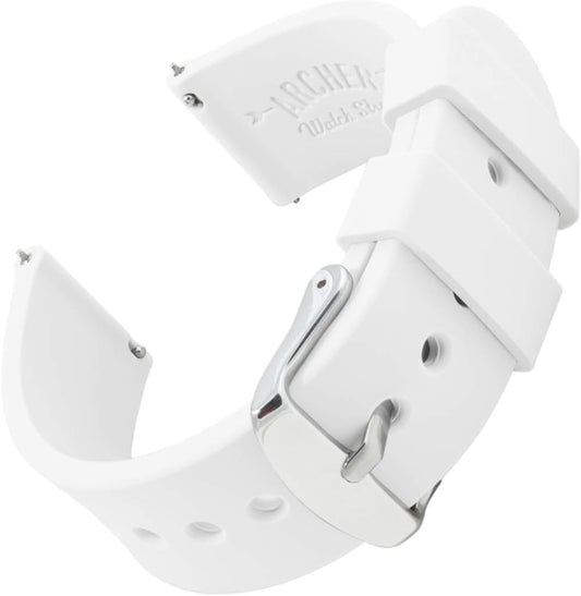 HOTArcher Watch Straps - Soft Silicone Quick Release Watch Bands