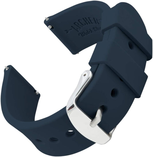 HOTArcher Watch Straps - Soft Silicone Quick Release Watch Bands