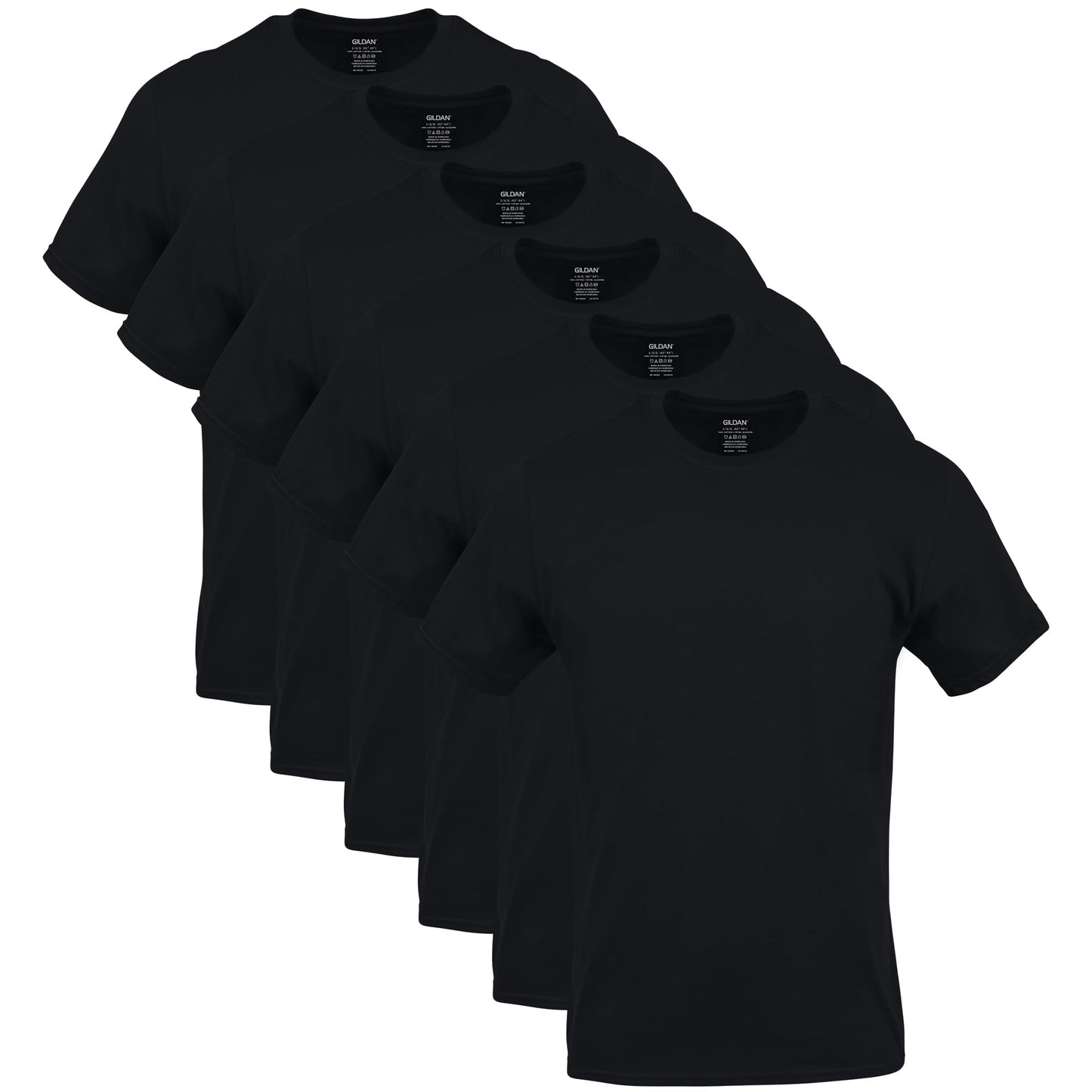 HOTGildan Men's Crew T-Shirts, Multipack, Style G1100