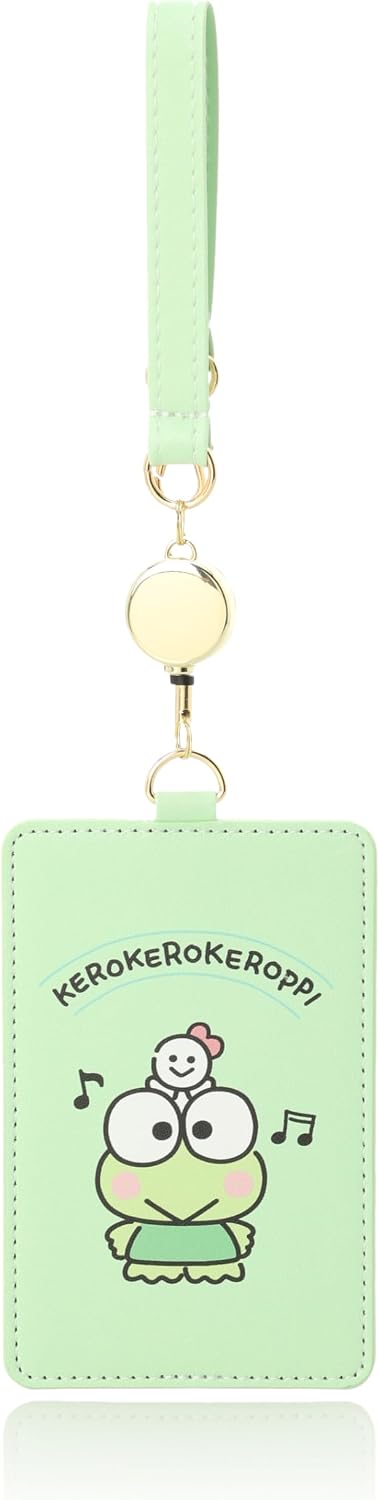 HOTSanrio Characters Pass Case, Women's, pochacco/green, One Size