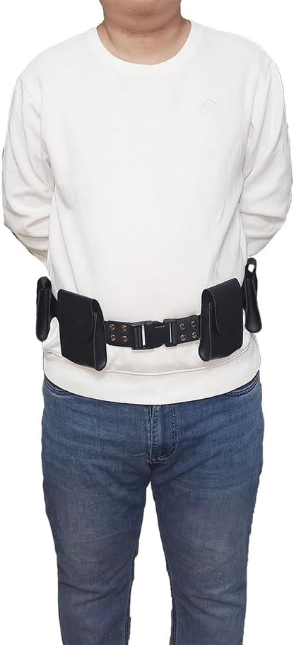 HOTHalloween Costume Belt Adjustable for Cosplay Accessory Black
