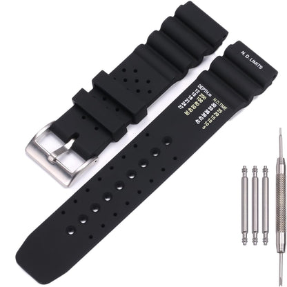 HOT22mm Silicone Watch Band Compatible with Citizen smart gen2 diver DAL1BP Men's Sport Waterproof Dive Strap Bracelet Watch Accessories