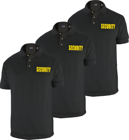 HOTFirst Class Poly Cotton Tactical Polo Shirts - Security Guard Officer Shirt