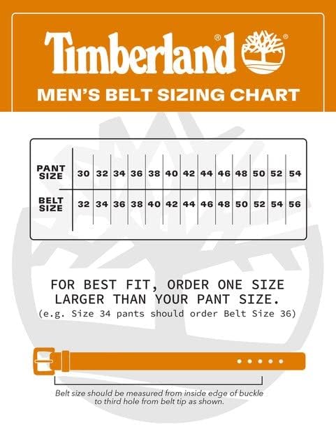 HOTTimberland Men's Casual Classic Everyday Leather Belt