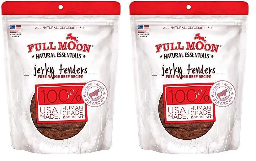 HOTFull Moon Chicken Jerky Tenders Healthy All Natural Dog Treats Human Grade Made in USA 26 oz