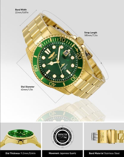 HOTInvicta Men's Pro Diver Quartz Watch