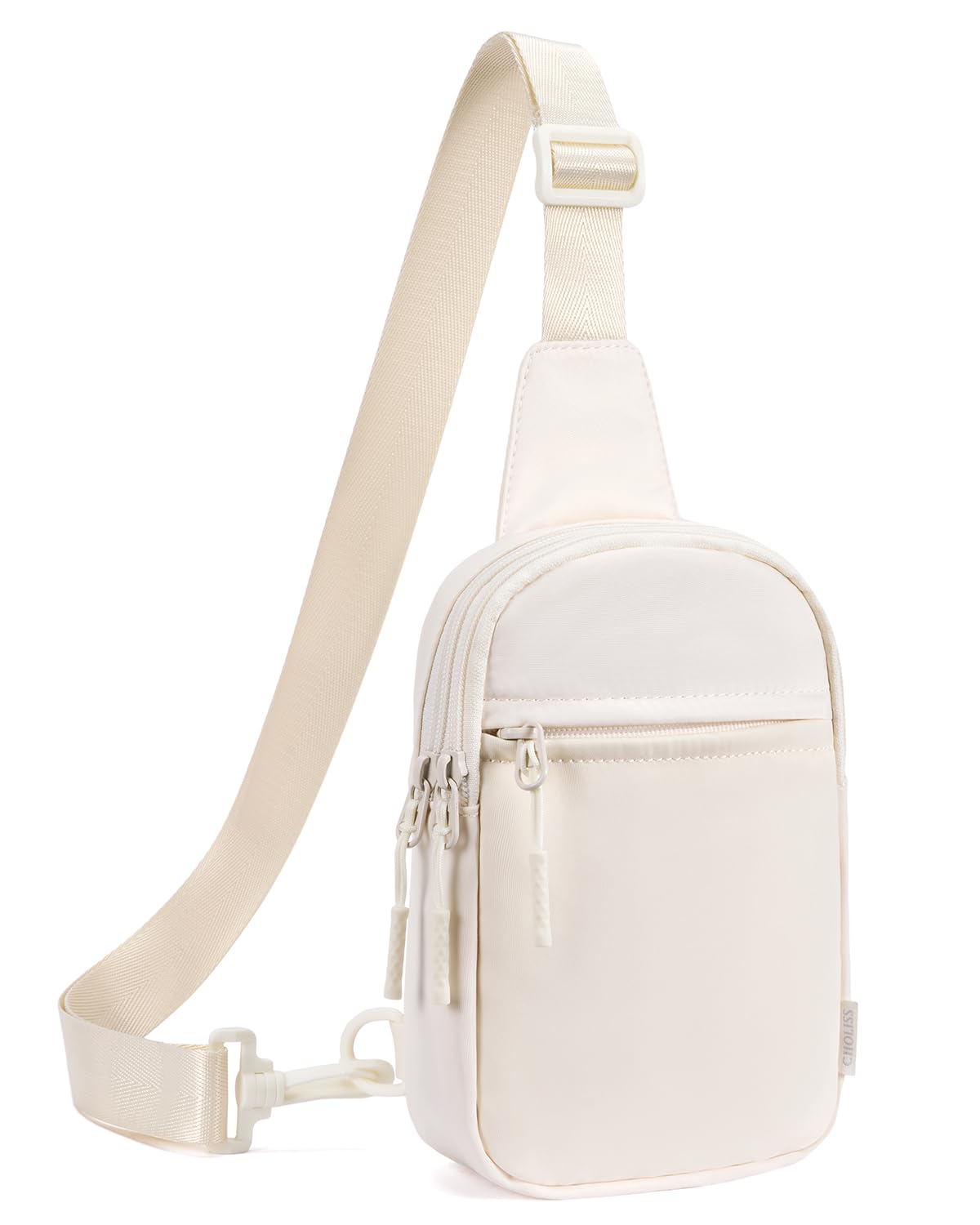 HOTCHOLISS Small Sling Bag for Women and Men, Crossbody Bags Trendy Fanny Packs Chest Bag with Extended Strap