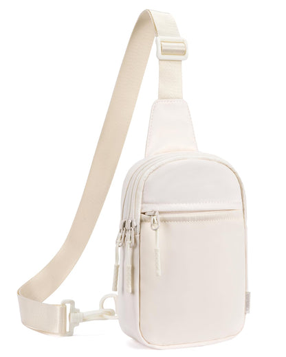 HOTCHOLISS Small Sling Bag for Women and Men, Crossbody Bags Trendy Fanny Packs Chest Bag with Extended Strap