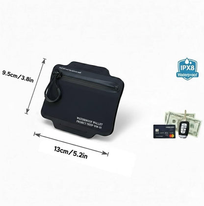 HOTWaterproof Wallet with Hypalon TPU Composite & TOPAZ Submersible Wallet Protection for Keys, Cards