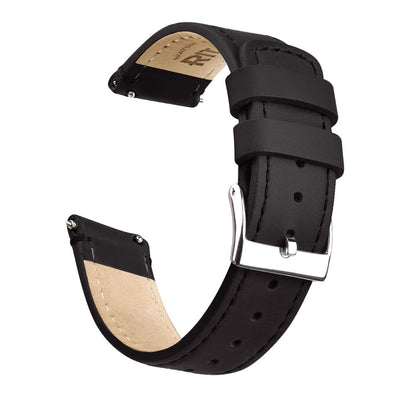 HOTRitche Christmas Gift Quick Release Leather Watch Band Leather Watch Strap 18mm 19mm 20mm 21mm 22mm 23mm or 24mm for Men and Women, White Elephant Gifts, Stocking Stuffers For Men