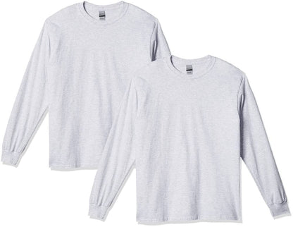 HOTGildan Adult Ultra Cotton Long Sleeve T-Shirt, Style G2400, Multipack