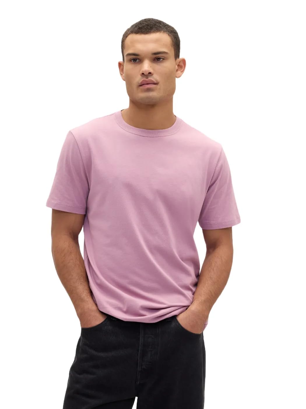 HOTGap Mens Everyday Soft Crewneck T-Shirt Tee