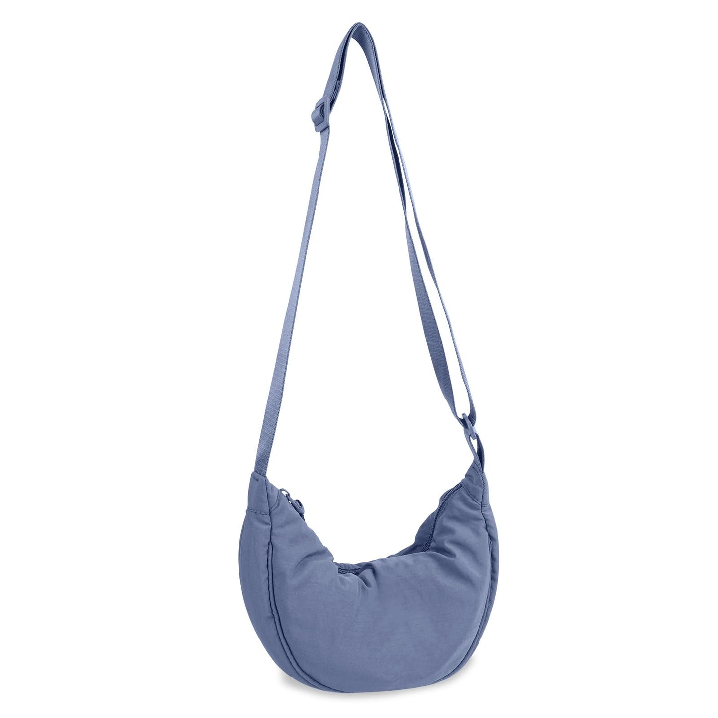 HOTNylon Crescent Crossbody Bag for Women Purses Trendy Men,Small Travel Sling Bag Hobo