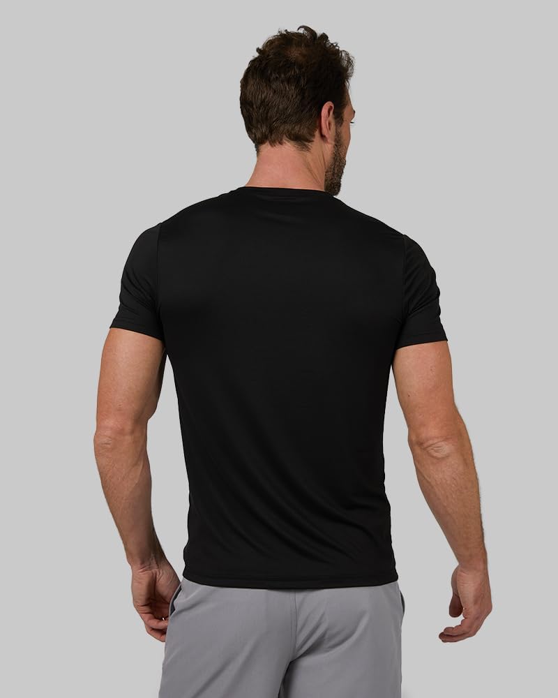 HOT32 Degrees Men's 4 Pack Cool Classic Crewneck T-Shirt, Anti-Odor, Quick Drying, 4-Way Stretch