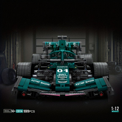 1089pcs Technical 1:12 Building Blocks, Motor Car Sport Set, Birthday Gift For Adults, Home Decor, Christmas Halloween Gift