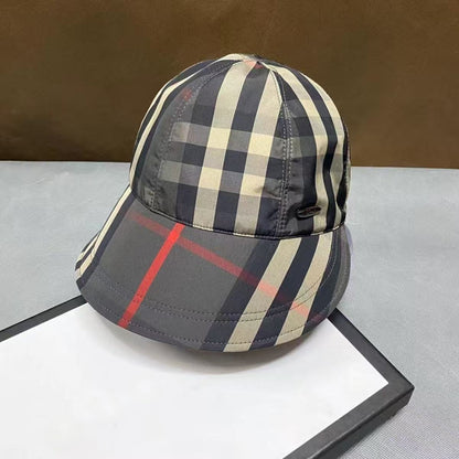 British Classic Plaid Adjustable Bucket Hat