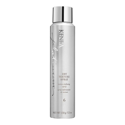 HOTKenra Platinum Dry Texture Spray 6 | Texture Defining Styler | Increases Texture & Fullness | Absorbs Oils & Impurities | Ultra-Lightweight, Non-Drying Formulation | All Hair Types