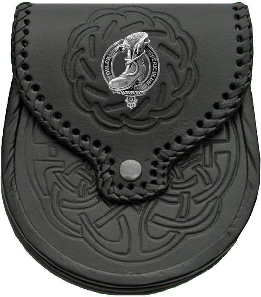 HOTMacAulay Scottish Clan Crest Badge Sporran