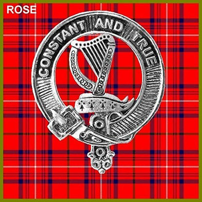 HOTRose Scottish Clan Crest Badge Sporran