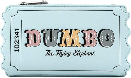 HOTLoungefly Disney Dumbo Circus Ticket Flap Wallet
