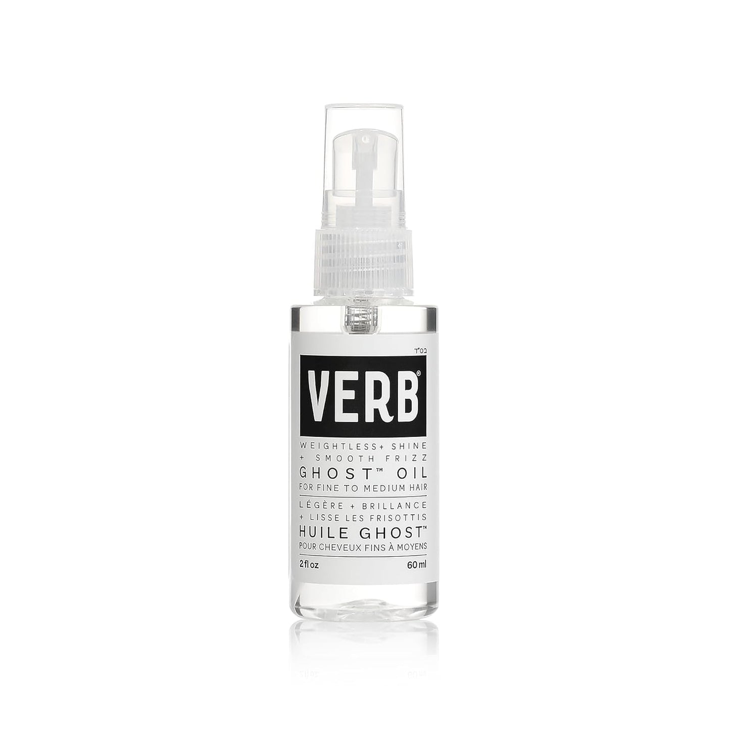 HOTVERB Ghost Oil - Weightless Hair Oil for Fine to Medium Hair - Smooths Frizz, Adds Shine - No Parabens, Gluten or Harmful Sulfates