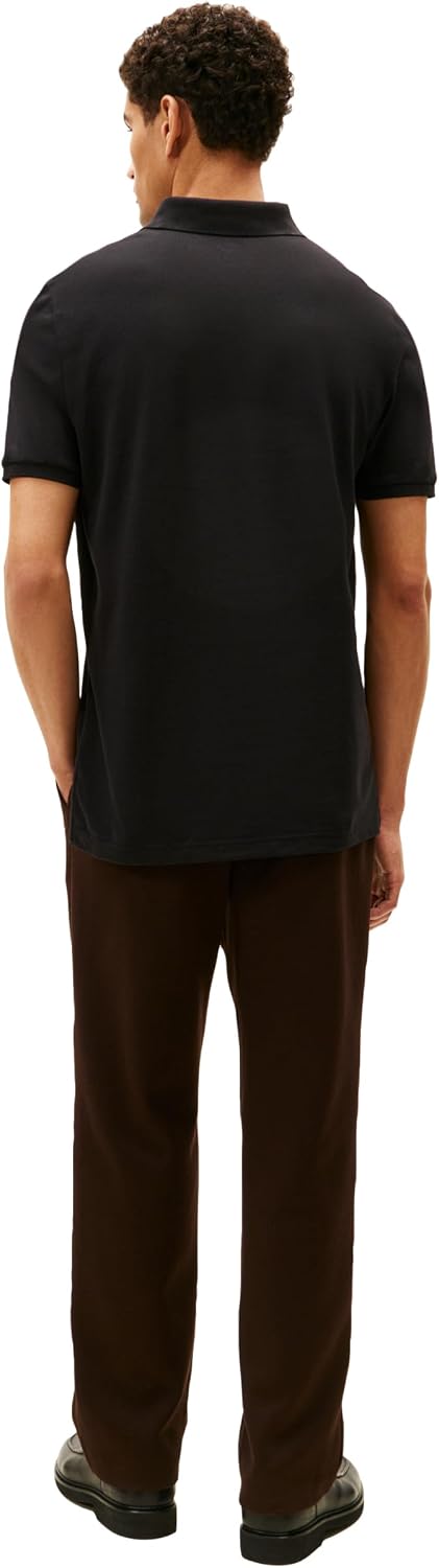 HOTTommy Hilfiger Men's Short Sleeve Cotton Pique Polo Shirt in Classic Fit