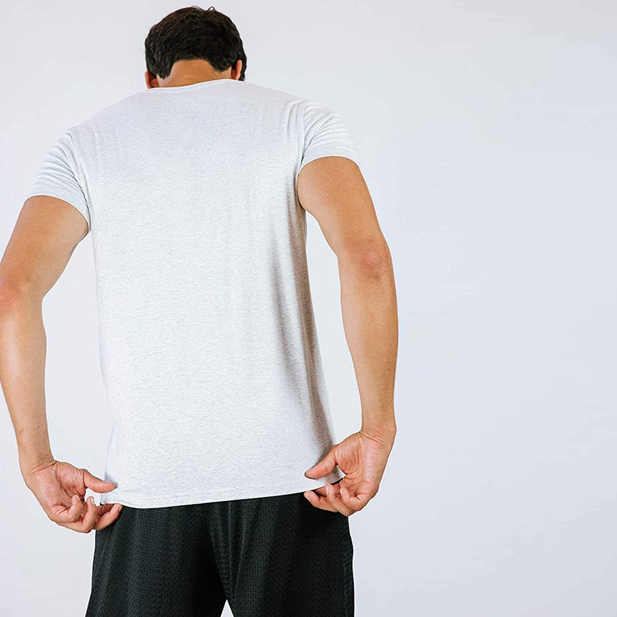 HOTPair of Thieves Men Super Soft V Neck | T-Shirt for Men | Breathable, Tagless Performance Cotton Blend | All-Day Wear