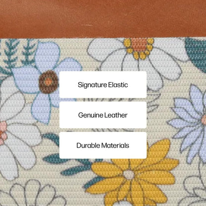 HOTThread Wallets Ultra Slim Minimalist Leather Card Holder Wallet (Blossom)